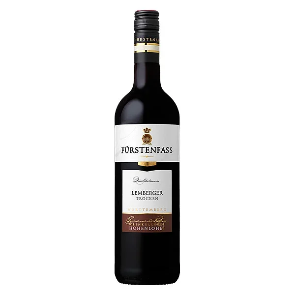 Weinkellerei Hohenlohe Fürstenfass Lemberger Qualitätswein trocken 0,75L