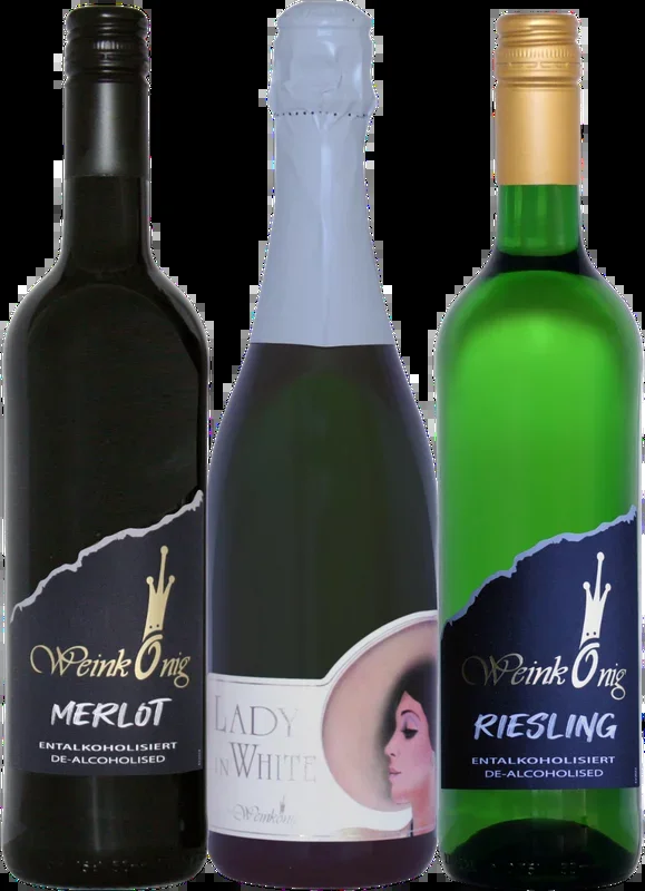 Weinkönig 3er tasting package – wine and sparkling wine without alcohol