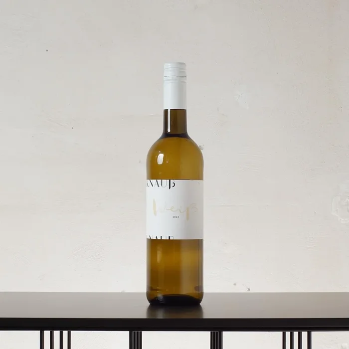 Weiß Qualitätswein trocken 2023 – Weingut Knauß – 0,75
