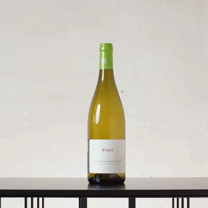 Weißburgunder pur mineral Qualitätswein trocken 2022 – Weingut Rudolf Fürst – 0,75