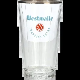 Westmalle Trappist Extra Bierglas Vaas | Drankgigant.nl