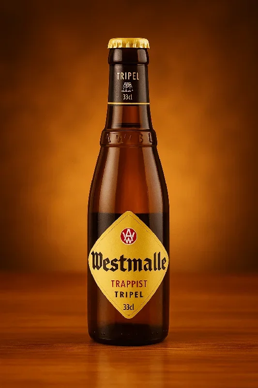 Westmalle Trappist Tripel 330ml – Starkes belgisches Trappistenbier mit 9,5 % Vol.