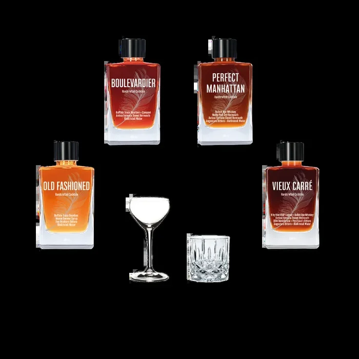 Whiskey Connaisseur • Bottled Cocktails • Geschenk