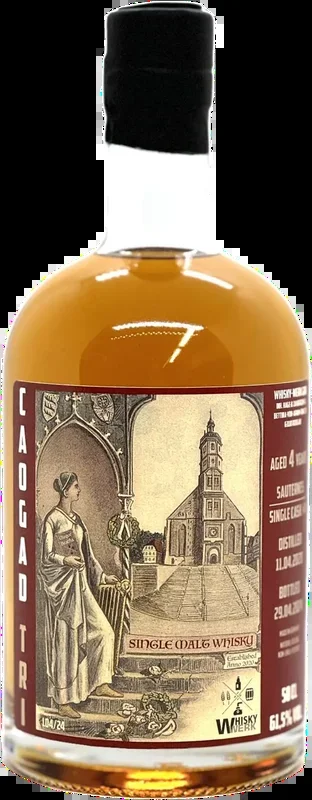 Whisky factory Caogad Tri 4 2020-2024, ex-Sauternes Cask