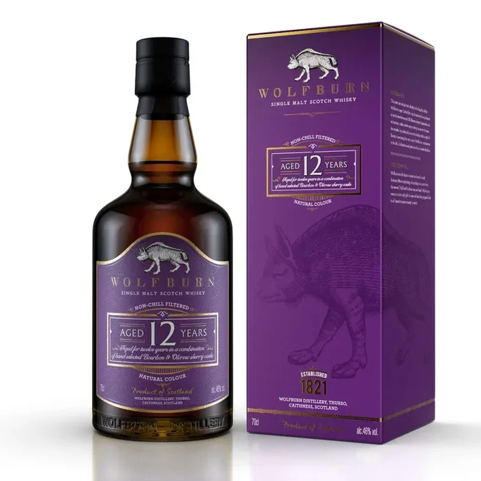 Whisky Wolfburn 12 Jahre – Single Malt – 0,7l vol.46%