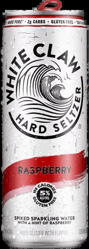White Claw Hard Seltzer Rasberry 5% – 35.5 cl Dose