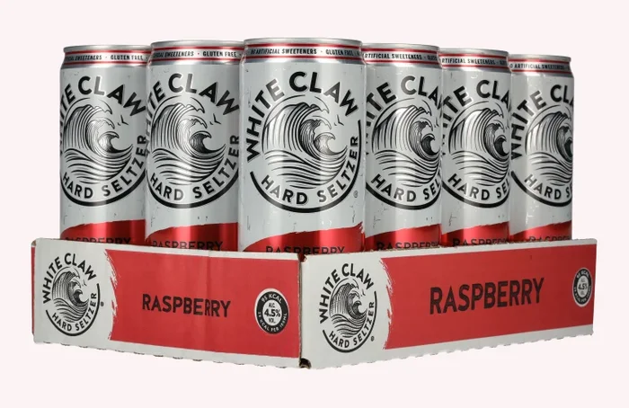 White Claw Hard Seltzer Raspberry 4,5% Vol. 12×0,33l Dosen Pfand