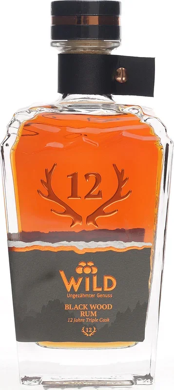 Wild 12-Ender Black Wood Rum 0,7 Liter 46 % Vol.