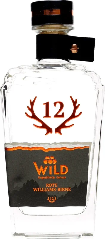 Wild 12-Ender Rote Williams-Birne 0,7 Liter 42 % Vol.