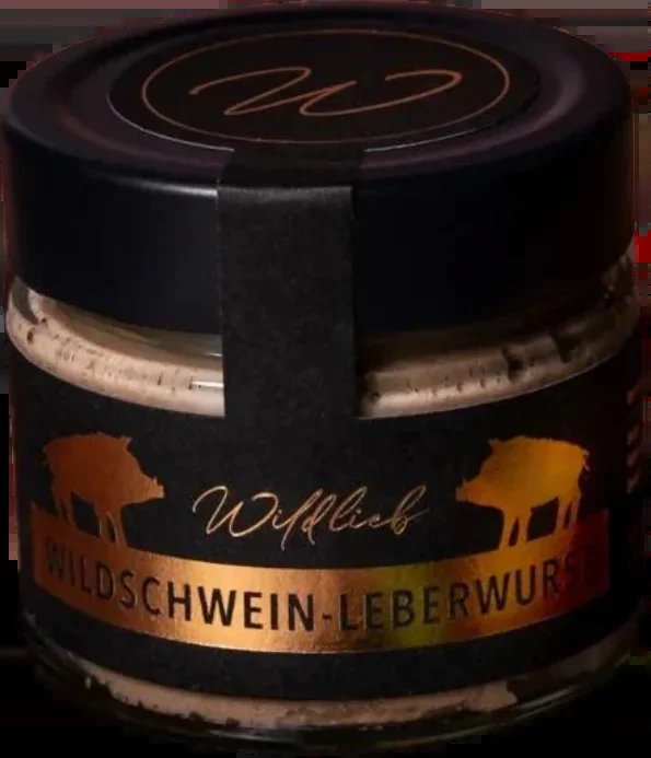 Wild boar liver sausage