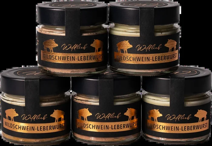 Wild boar liver sausage set of 5