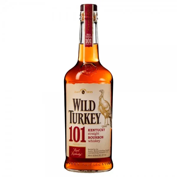 Wild Turkey 101 Bourbon Whiskey 0,7L 50,5% vol