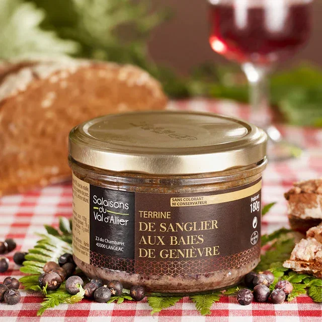 Wildschweinterrine mit Wacholderbeeren (180g) online kaufen
