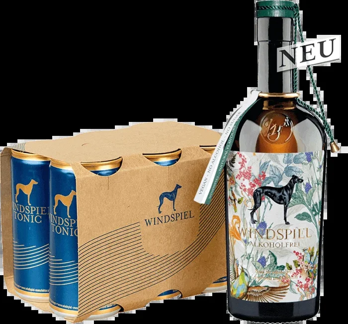 Windspiel Alcohol Free & Tonic Set – Alcohol Free (1x Windspiel Alcohol Free + 6x Tonic Water)
