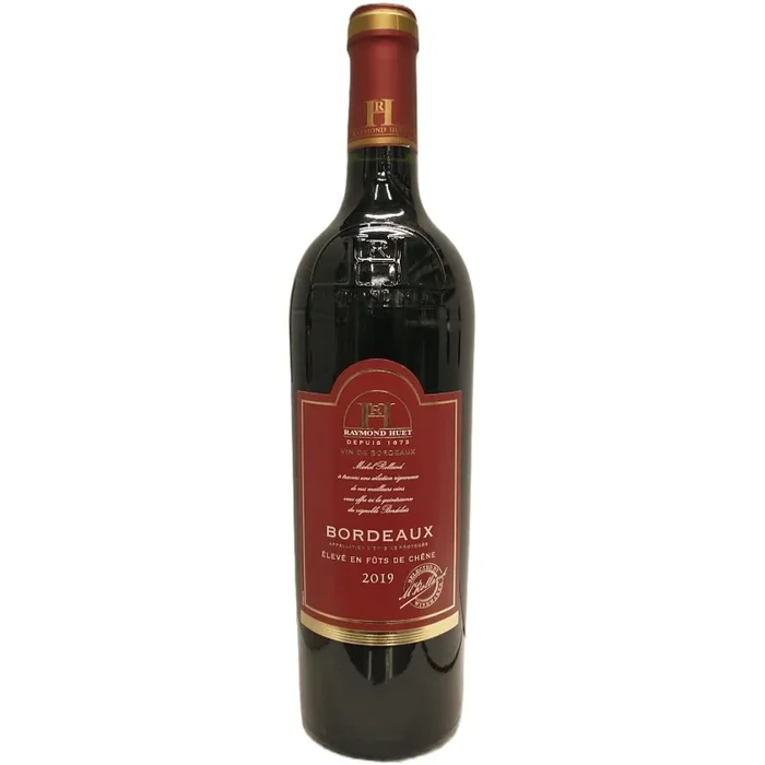 Wine RAYMOND HUET ELEVE EN FUTS DE CHENE 2019 BORDEAUX Red Dry