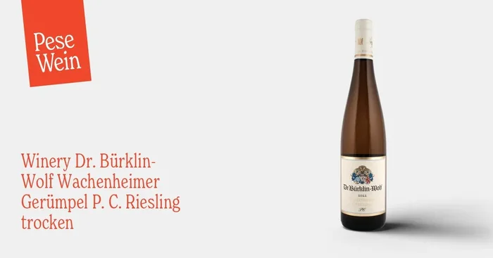 Winery Dr. Bürklin-Wolf Wachenheimer Gerümpel P. C. Riesling trocken 2022