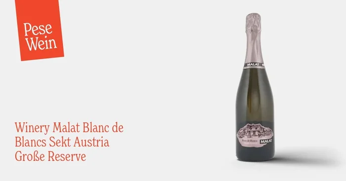 Winery Malat Blanc de Blancs Sekt Austria Große Reserve 2016