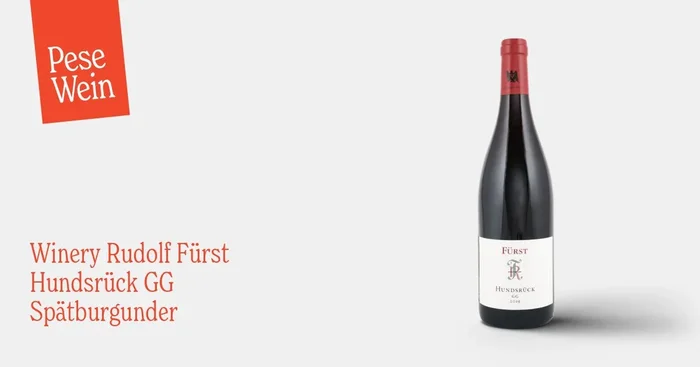 Winery Rudolf Fürst Hundsrück GG Spätburgunder 2019