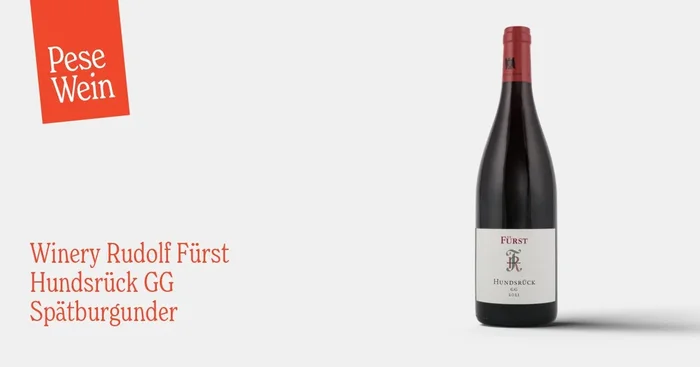 Winery Rudolf Fürst Hundsrück GG Spätburgunder 2021
