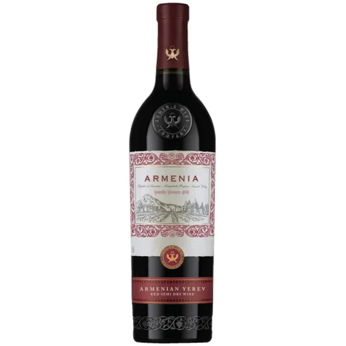 Wino ARMENIAN YEREV Czerwone Półwytrawne