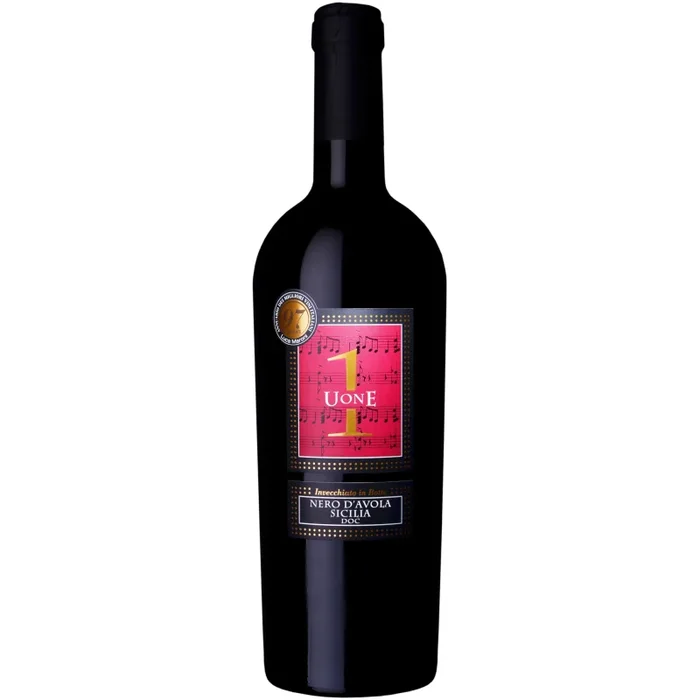 Wino UONE NERO D’AVOLA SICILIA DOC Czerwone Półwytrawne