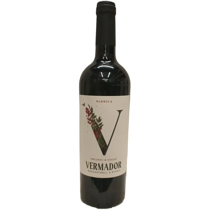 Wino VERMADOR MONASTRELL SYRAH organic vegan Czerwone Wytrawne