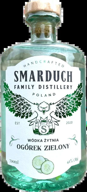 Wódka żytnia Ogórek Zielony – „Rye Vodka Green Cucumber“