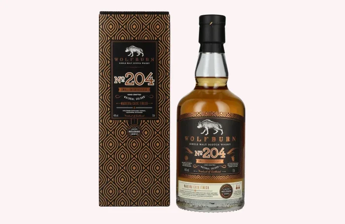 Wolfburn N°204 Single Malt Scotch Whisky Small Batch Release 46% Vol. 0,7l in Geschenkbox