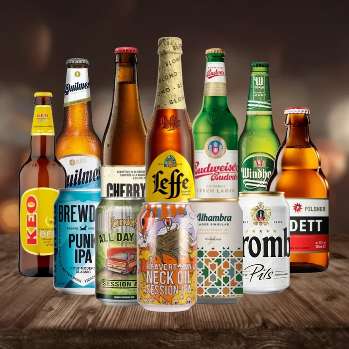 World Craft Beer Mixed Case of Pale Ale, IPA & Lager (12 Pack)