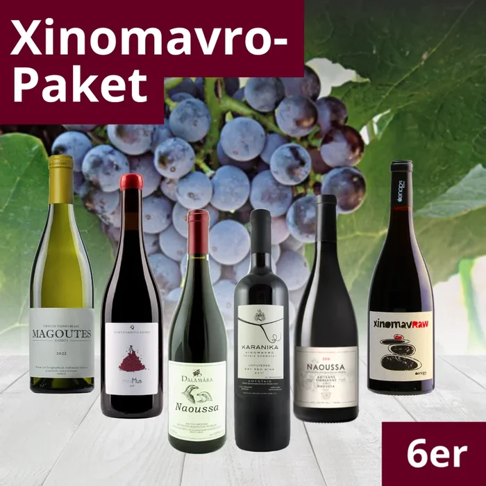 Xinomavro-Paket – 6 Flaschen á 0,75 L