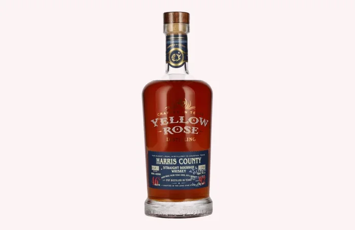 Yellow Rose HARRIS COUNTY Bourbon Whiskey 46% Vol. 0,7l