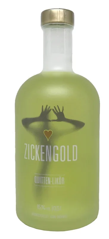 Zickengold Quitten Likör 0,5l 15%vol.