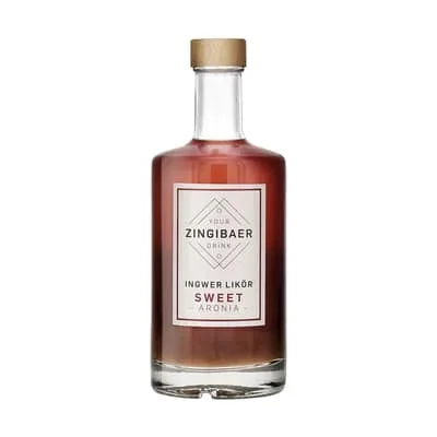 Zingibaer Sweet Aronia Ingwer Likör 50cl